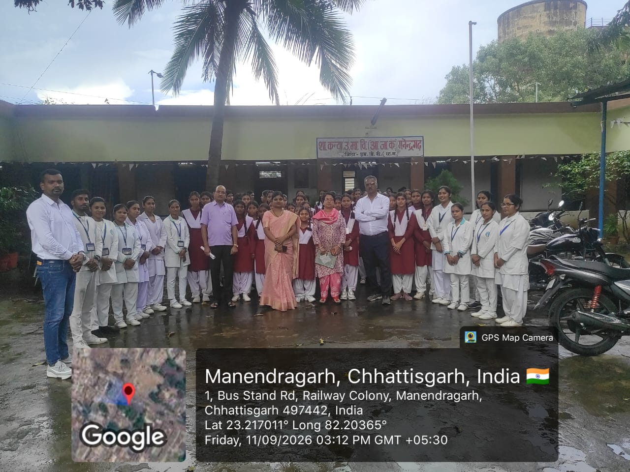 ए.के. इंस्टीट्यूट ऑफ नर्सिंग कॉलेज चैनपुर की छात्राओं ने समझाए बचाव और पहचान के तरीके